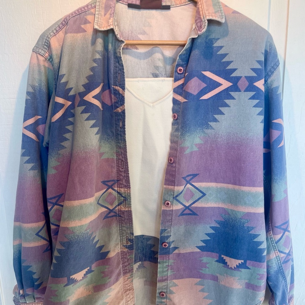 Vintage Woolrich Button-Up Western Shirt